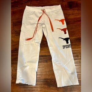 Vintage Victoria Secret PINK Texas Longhorn sweatpants